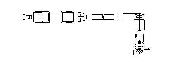 BREMI 19399 Провід запалювання