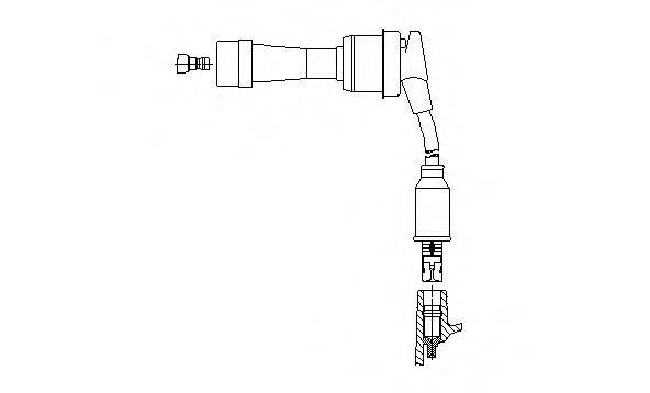 BREMI 34753 Провід запалювання