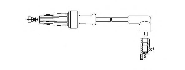 BREMI 47048 Провід запалювання