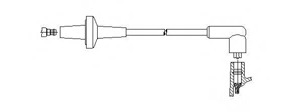 BREMI 68440 Провід запалювання