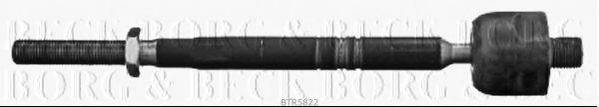 Осьовий шарнір, рульова тяга BORG & BECK BTR5822 Осьовий шарнір, рульова тяга BORG & BECK BTR5822
