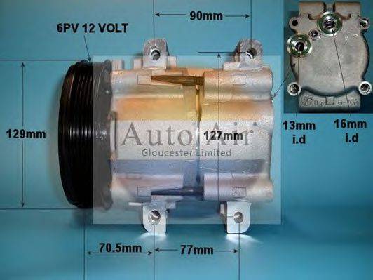 AUTO AIR GLOUCESTER 140216 Компресор, кондиціонер