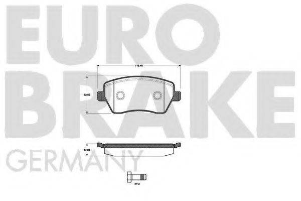 EUROBRAKE 5502222258