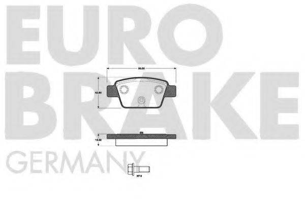 EUROBRAKE 5502222366