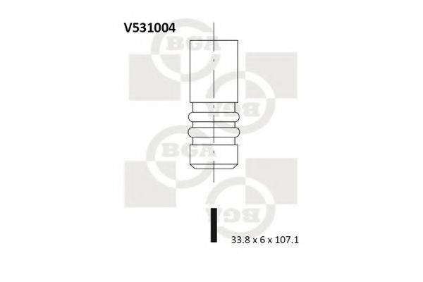 FRECCIA 1596 Випускний клапан