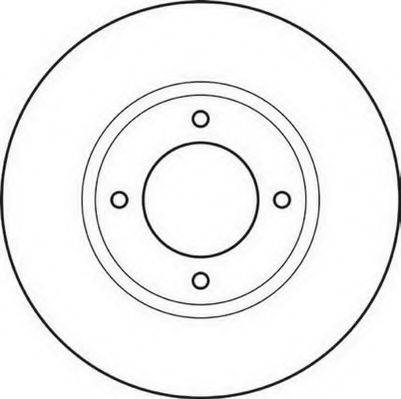 BRAKE ENGINEERING 813091 гальмівний диск