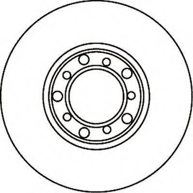 FALKEN BS1059 гальмівний диск