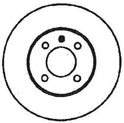 BRAKE ENGINEERING 955322 гальмівний диск