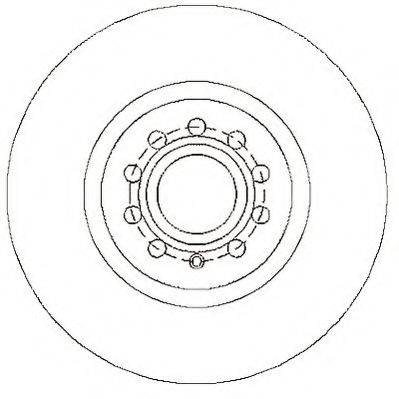 HP (ZEBRA) 58255 гальмівний диск