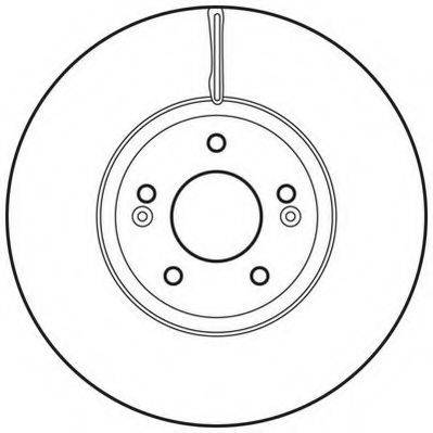 BRAKE ENGINEERING DI956776 гальмівний диск