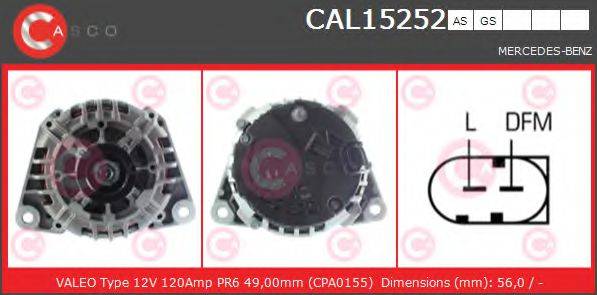 CASCO CAL15252AS