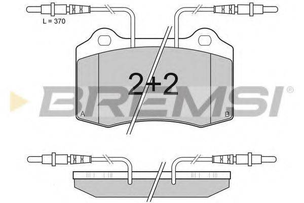 BREMSI BP2985