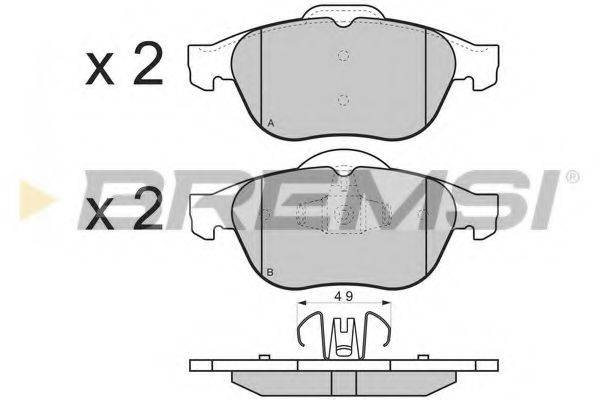 BREMSI BP3356