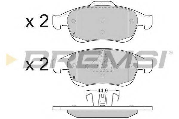 BREMSI BP3392