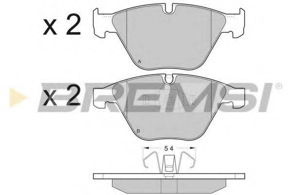 BREMSI BP3403