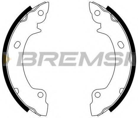 BREMSI 2731 Комплект гальмівних колодок