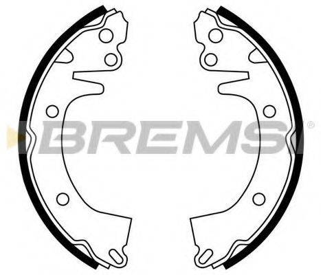 BREMSI GF0732