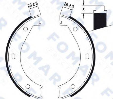 FOMAR FRICTION FO 0423