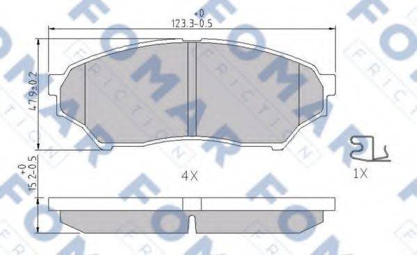 FOMAR FRICTION FO 340181