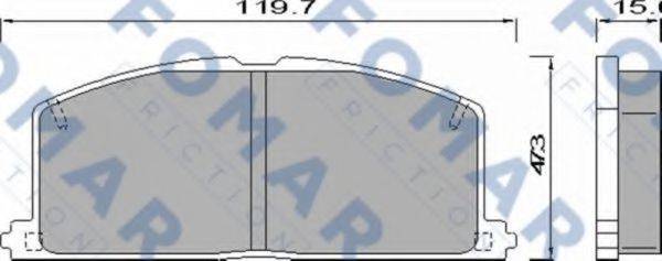 FOMAR FRICTION FO 440481