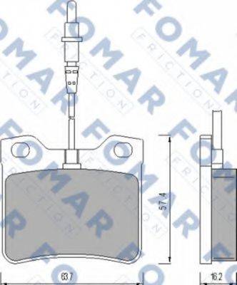 FOMAR FRICTION FO 454881