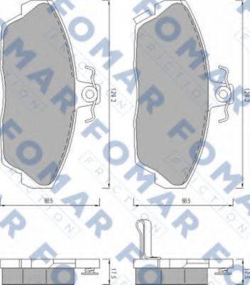 FOMAR FRICTION FO 456181