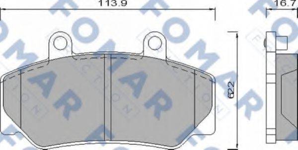 FOMAR FRICTION FO 473981