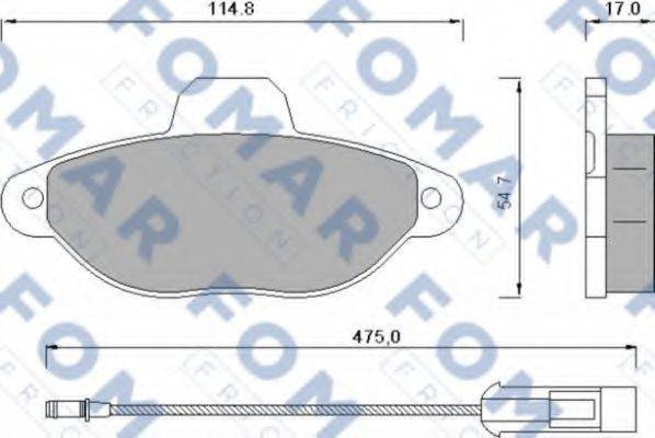 FOMAR FRICTION FO 582881