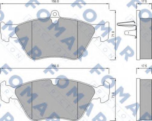 FOMAR FRICTION FO 625781