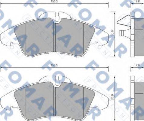 FOMAR FRICTION FO 627281