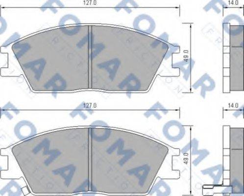 FOMAR FRICTION FO 648581