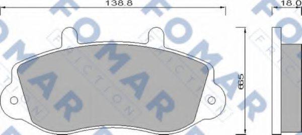 FOMAR FRICTION FO 677381