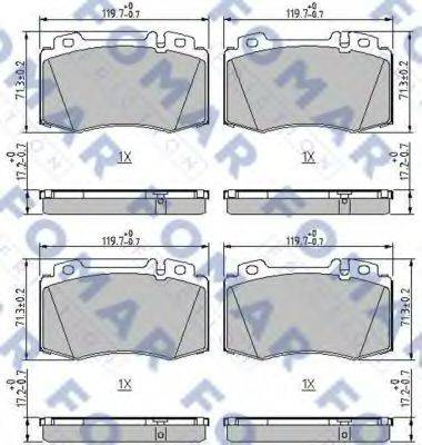 FOMAR FRICTION FO 694181