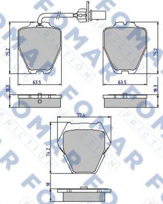 FOMAR FRICTION FO 903581