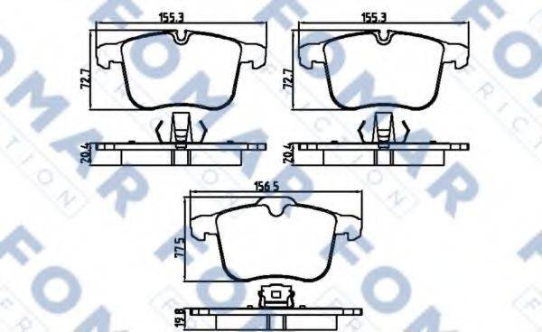 FOMAR FRICTION FO 910681