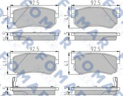 FOMAR FRICTION FO 927681