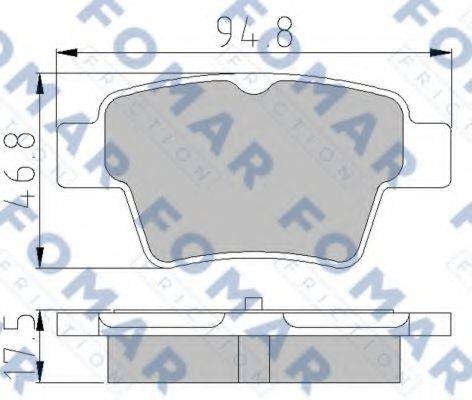 FOMAR FRICTION FO 930581