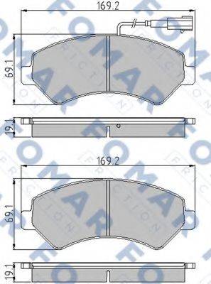 FOMAR FRICTION FO 930681