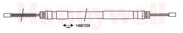 PEX 4.0613 Трос, стоянкова гальмівна система