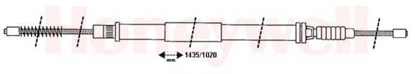 PEX 41466 Трос, стоянкова гальмівна система