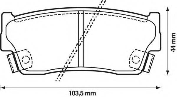 BENDIX 572166B