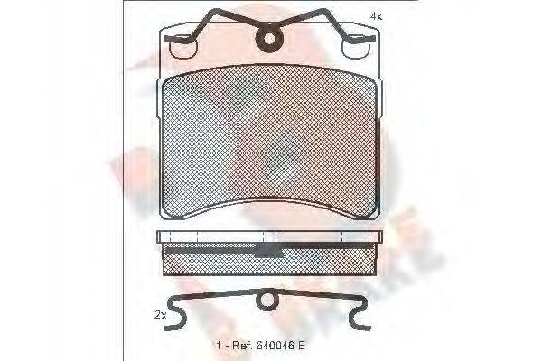 R BRAKE RB0895