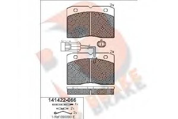 R BRAKE RB1422