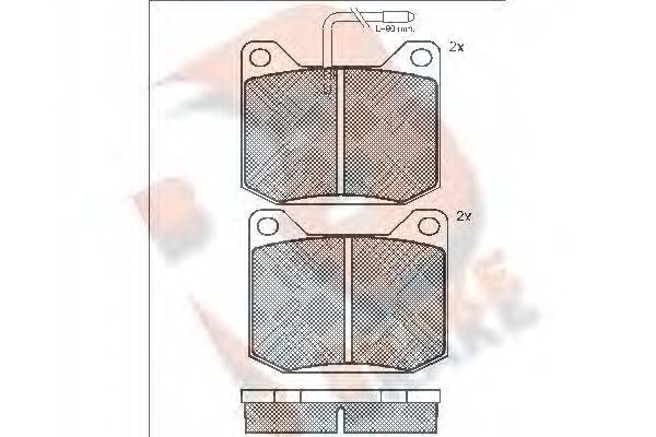 R BRAKE RB0120