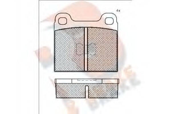 R BRAKE RB0219