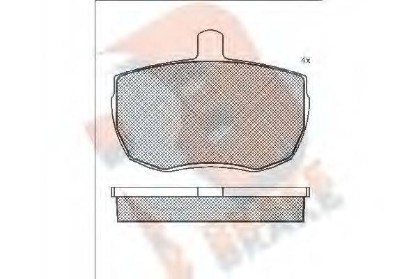 R BRAKE RB0230