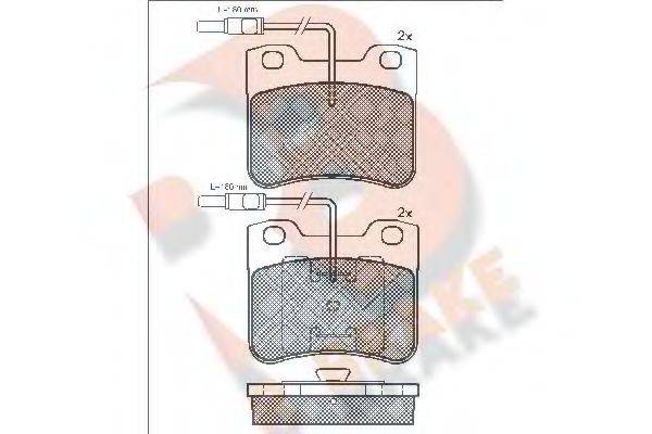 R BRAKE RB0691