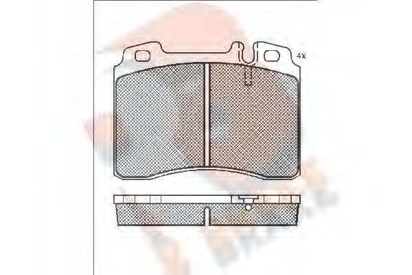 R BRAKE RB0861-200