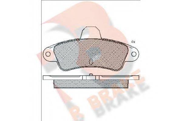 R BRAKE RB0918