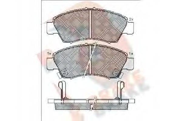 R BRAKE RB0958